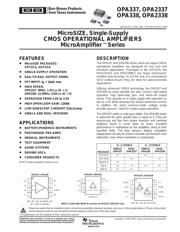 OPA2705EA/2K5 datasheet.datasheet_page 1