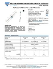 MBB02070C5112FC100 Datenblatt PDF