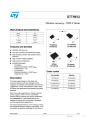 STTH812FP datasheet.datasheet_page 1