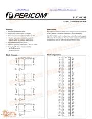 PI5C34X245 数据规格书 1