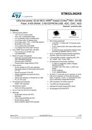 STM32L062K8U6 datasheet.datasheet_page 1