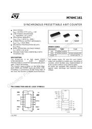 M74HC161RM13TR datasheet.datasheet_page 1