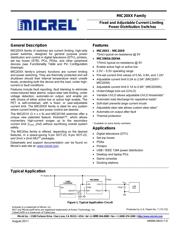 MIC2009YM6-TR 数据规格书 1