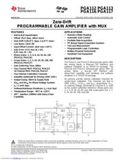 PGA116AIPW datasheet.datasheet_page 1