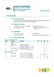 NXPS20H100C,127 datasheet.datasheet_page 1