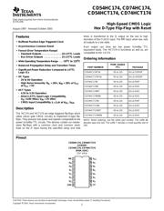 CD74HCT174EE4 datasheet.datasheet_page 1