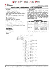 SN74HC595DW datasheet.datasheet_page 1