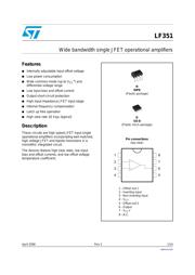LF351DT datasheet.datasheet_page 1