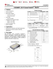 CSD25485F5 datasheet.datasheet_page 1