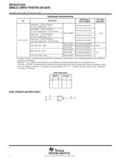 74LVC1G32 数据规格书 2