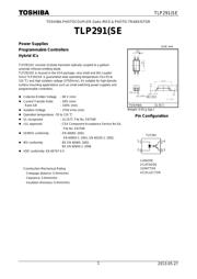 TLP291(GB-TP,SE 数据规格书 1