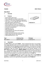 BTS 7750G datasheet.datasheet_page 1