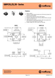 GBPC3508 Datenblatt PDF