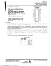 74ACT11623NTE4 datasheet.datasheet_page 1