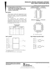 SN74AS21NE4 datasheet.datasheet_page 1