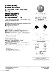 MBR2060CTG Datenblatt PDF