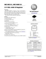 MC10E151FNR2 datasheet.datasheet_page 1