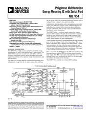 ADE7754AR Datenblatt PDF