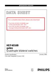 HEF4016BP datasheet.datasheet_page 1