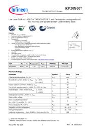 IKP20N60TAHKSA1 datasheet.datasheet_page 1