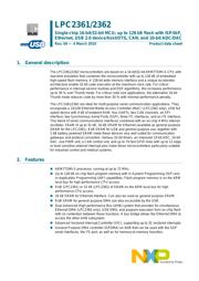 LPC2362FBD100,551 datasheet.datasheet_page 1