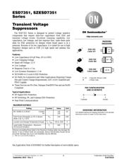 ESD7351HT1G 数据规格书 1