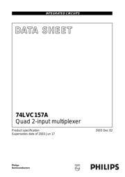 74LVC157A datasheet.datasheet_page 1