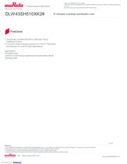 DLW43SH510XK2L datasheet.datasheet_page 2
