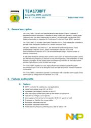 TEA1738FT/N1,118 datasheet.datasheet_page 1