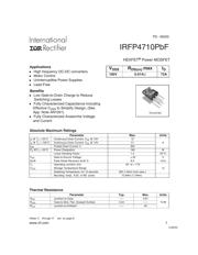 IRFP4710PBF datasheet.datasheet_page 1