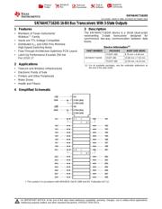 74AHCT16245DGGRG4 datasheet.datasheet_page 1