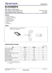 RJK0346DPA datasheet.datasheet_page 1