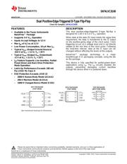 SN74LVC2G80DCTRG4 datasheet.datasheet_page 1
