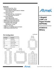 AT28C010-12JU Datenblatt PDF