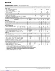 MOCD213 数据规格书 2