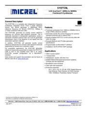 SY87729LHY datasheet.datasheet_page 1