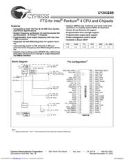 CY28323B 数据规格书 1