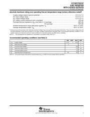 CY74FCT2574CTQCT datasheet.datasheet_page 3