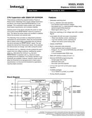 X5323PIZ datasheet.datasheet_page 1