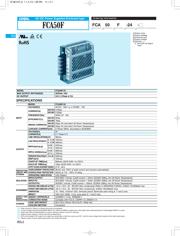 FCA200F-24-C 数据规格书 1