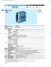 FCA200F-24-C 数据规格书 3