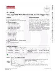 NC7WV14P6X datasheet.datasheet_page 1