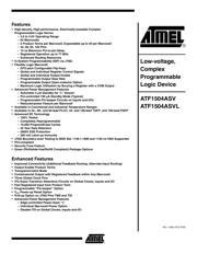 ATF1504ASVL-20AU100 datasheet.datasheet_page 1