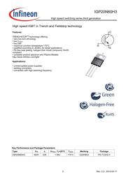 IGP20N60H3XKSA1 datasheet.datasheet_page 2