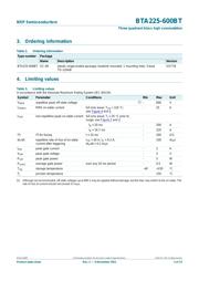 BTA225-600BT127 数据规格书 2