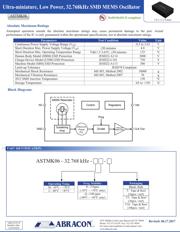 ASTMK06-32.768KHZ-MP-T 数据规格书 2