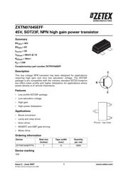 ZXTN07045EFFTA datasheet.datasheet_page 1