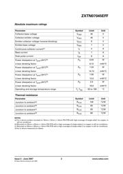 ZXTN07045EFFTA datasheet.datasheet_page 2