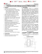 TPS40170QRGYRQ1 Datenblatt PDF