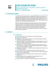 LPC2114FBD64 datasheet.datasheet_page 1